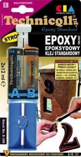 Technicoll Klej standardowy NM Epoxy 2x12ml E-402