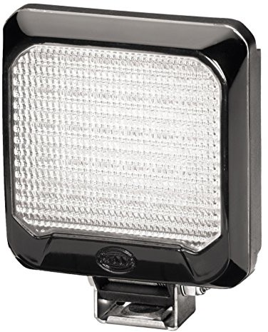 HELLA ścienny Beam 500, LED reflektor roboczy, nahfelda usle podwodne, 30 diod LED, 550 lumenów, siedzi uprawy ekologicznej, czarna obudowa z tworzywa sztucznego, 12 V/24 V, 1 GA 995 193 001 1GA 995 193-001