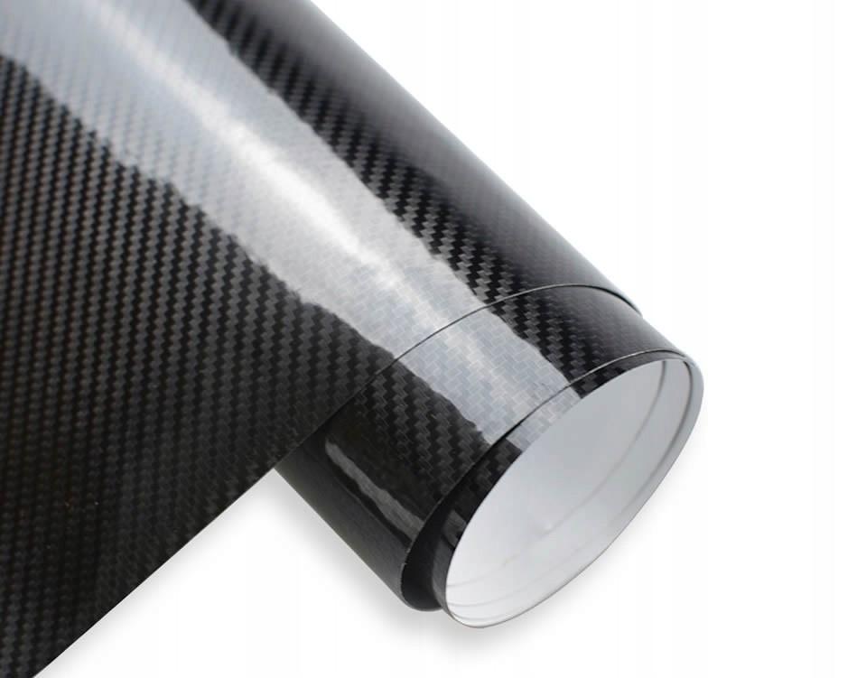 Folia Okleina Carbon 5D Połysk Czarna 152 x 50 cm