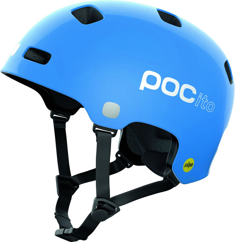 POC POCito Crane MIPS Helmet Kids, fluorescent blue 51-54cm 2021 Kaski dla dzieci PC105708233XSS1