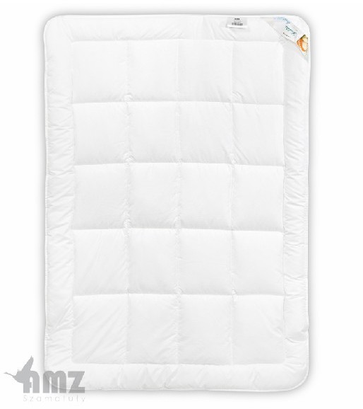 Poduszka i kołdra antyalergiczna dziecięca AMZ Cotton Kolor biały Rozmiar 100x135 + 40x60