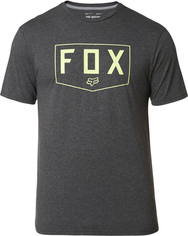 Fox Shield Koszulka techniczna z krótkim rękawem Mężczyźni, heather black S 2020 Koszulki MTB i Downhill 25329-243-S