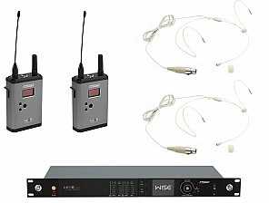 PSSO PSSO Set WISE TWO + 2x BP + 2x Headset 518-548MHz Bezprzewodowy system mikrofonowy 20000769