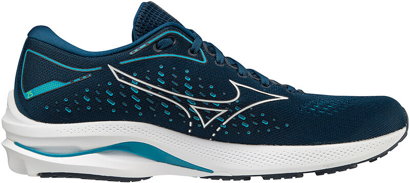Mizuno Wave Rider 25 Shoes Men, petrol UK 11 | EU 46 2022 Buty szosowe J1GC2103-2-46