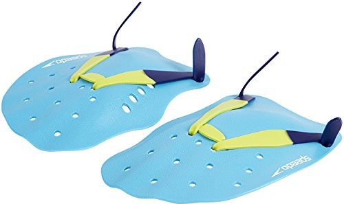 Speedo Tech paddles Blue/Green, niebieski, s 8-73312C608