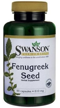 SWANSON Health Kozieradka Fenugreek Seed 610mg 90 Kapsułek 087614113357