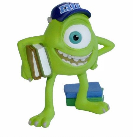 Bullyland 12582 - figurka do zabawy, Walt Disney Monster Uni, Mike, ok. 6 cm