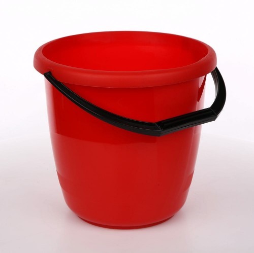 Altom WIADRO 6L DELTA CZERWONE BEZ POKRYWY (4200) 5904458400076