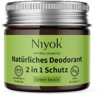 Niyok Dezodorant i antyperspirant w kremie 2w1 GREEN TOUCH 247/5011