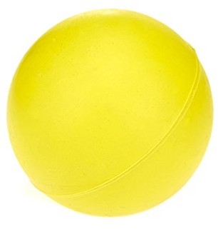Classic Pet Products piłkę gumową, mały, wytrzymały, 60 MM, żółty