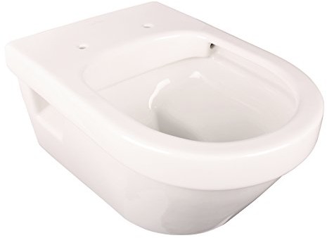 Villeroy & Boch architectura lampa ścienna i WC DirectFlush bez kołnierza, biały