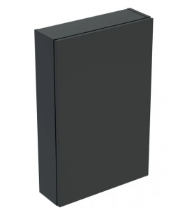 GEBERIT GEBERIT 502.318.JK.1 Górna szafka iCon prostokątna z jednymi drzwiami 45 cm x 70 cm x 15 cm Lava Lakierowany matowy