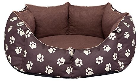 Hobbydog Legowisko Nowy York Beżowe w pieski M M NYRBWP11