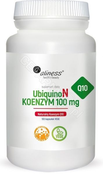MEDICALINE Aliness UbiquinoN Naturalny KOENZYM Q10 100/100mg