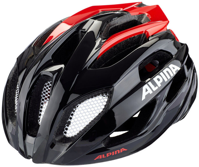 Alpina Fedaia Kask rowerowy, black-red 53-58cm 2020 Kaski szosowe A9717 1 31