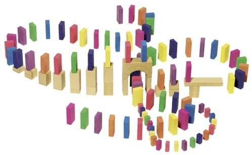 Goki Kamienne klocki Domino