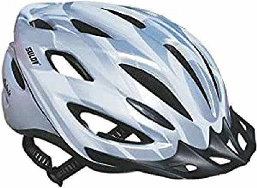 Sulov Unisex-Youth Helma-SPIR-S6 kask rowerowy duch, rozmiar mały, kolor srebrny HELMA-SPIR-S6