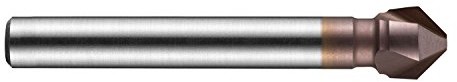 Dormer Dormer G57010.4 pogłębiacz, trzpień prosty, powłoka AlTiCN, całkowita długość 50 mm, długość fletu 9,7 mm, średnica trzpienia 6 mm G57010.4
