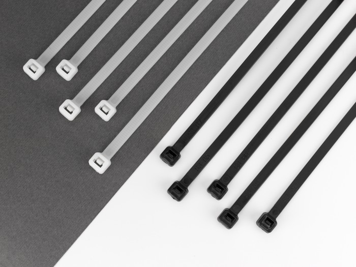 Opaska zaciskowa, trytka 100x2,5mm biała Dantom