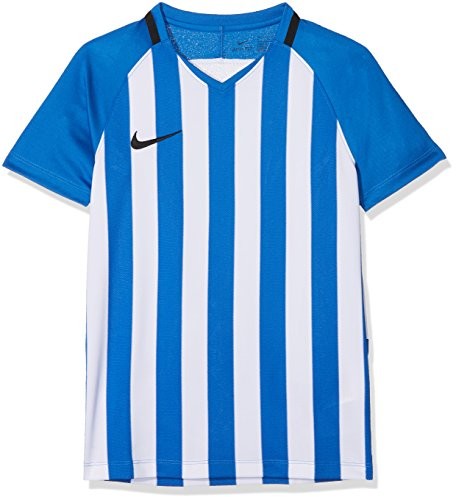 Nike trykot dzieci Striped Division III SS, niebieski, XS 894102-464