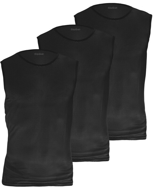 Gripgrab GripGrab Ultralight SL Mesh Baselayer 3-Pack, black XL 2020 Bezrękawniki 901301556