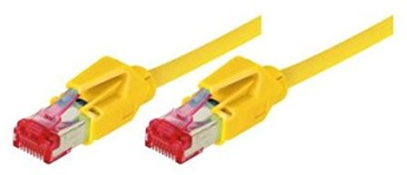 Tecline Category 6 A kablem Ethernet (1,5 m) Żółty 4048889012833
