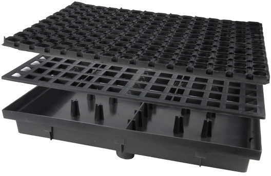 ZMM MAXPOL ZPCHR Wycieraczka gumowa komplet 408 x 600 mm 01831ZMM