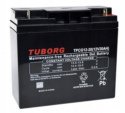 Akumulator skuter elektryczny żelowy Dzm 12V 20Ah