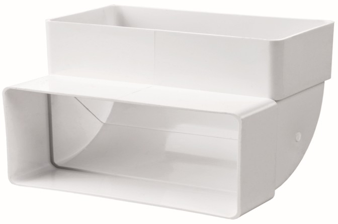Vents Group Kolano Wentylacyjne Pionowe 90st. 204x60 560