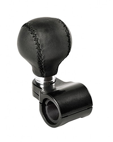 Lampa gałka na kierownicę pojazdu ciężarowego, z prawdziwej skóry 137