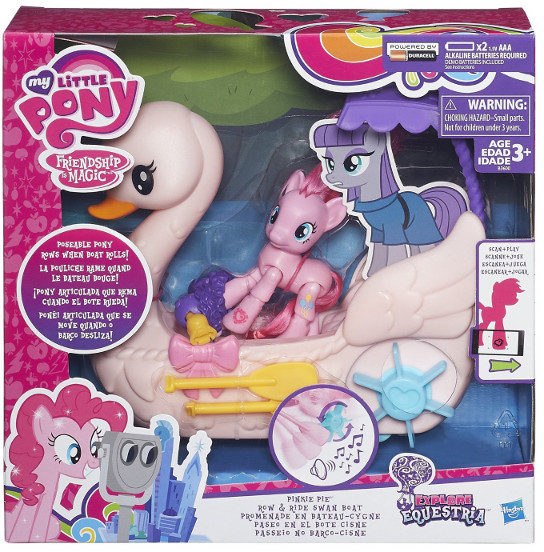 Hasbro My Little Pony: Pinkie Pie + Łódka Łabądek