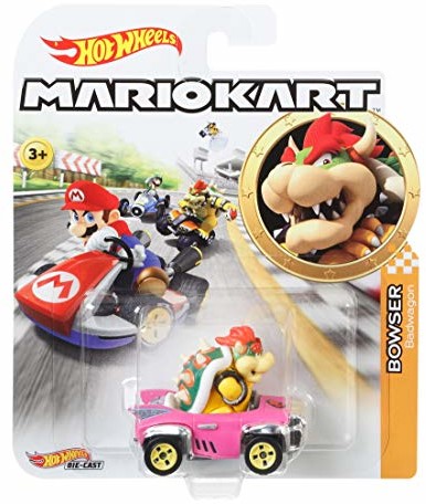 HOT WHEELS Mario Kart Replica 1:64 Die-Cast Bow GBG31