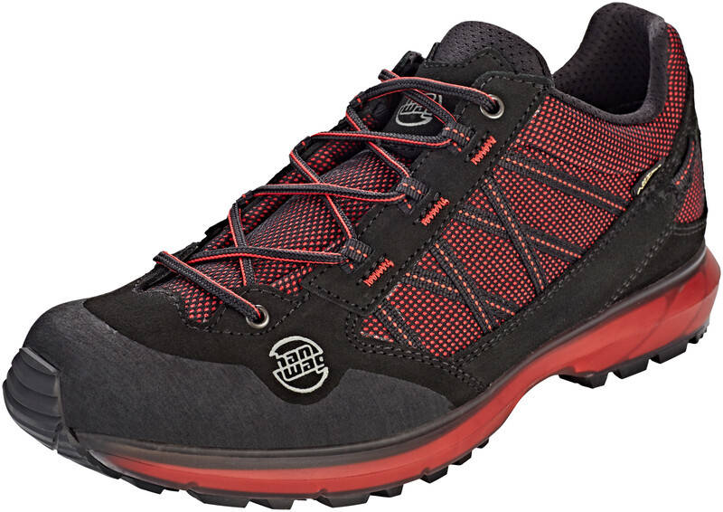 Hanwag Belorado II Tubetec GTX Buty Mężczyźni, czarny/czerwony UK 11,5 | EU 46,5 2021 Buty turystyczne H201400-12055-11,5