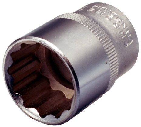 KS Tools 917.1367 1/2-calowy klucz nasadowy na 12 śrub sześciokątnych, 33 MM 4042146358481