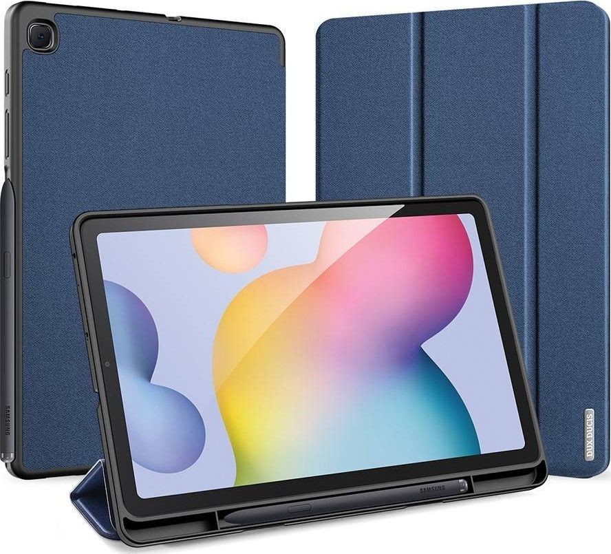 Samsung Etui do tabletu Dux Ducis Etui GALAXY TAB S6 LITE Dux Ducis Domo Series z klapką granatowe 6934913062074