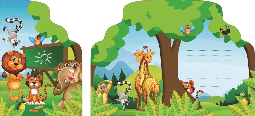 Dyplom składany Przyjaciele