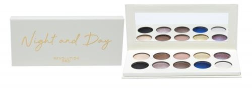 Makeup Revolution London PRO Colour Focus Shadow Palette cienie do powiek Night & Day 15g
