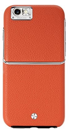PEGACASA Pegacasa Maestro skórzane etui do iPhone 6 Plus/6S Plus pomarańczowe F-002X-OR-4.7