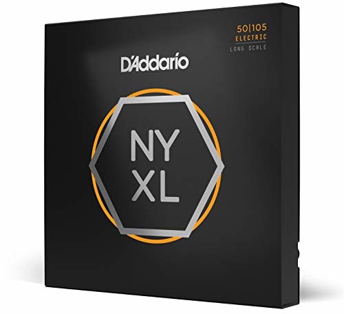 DAddario NYXL50105 długa skala średni nikiel rana gitara basowa sznur NYXL50105