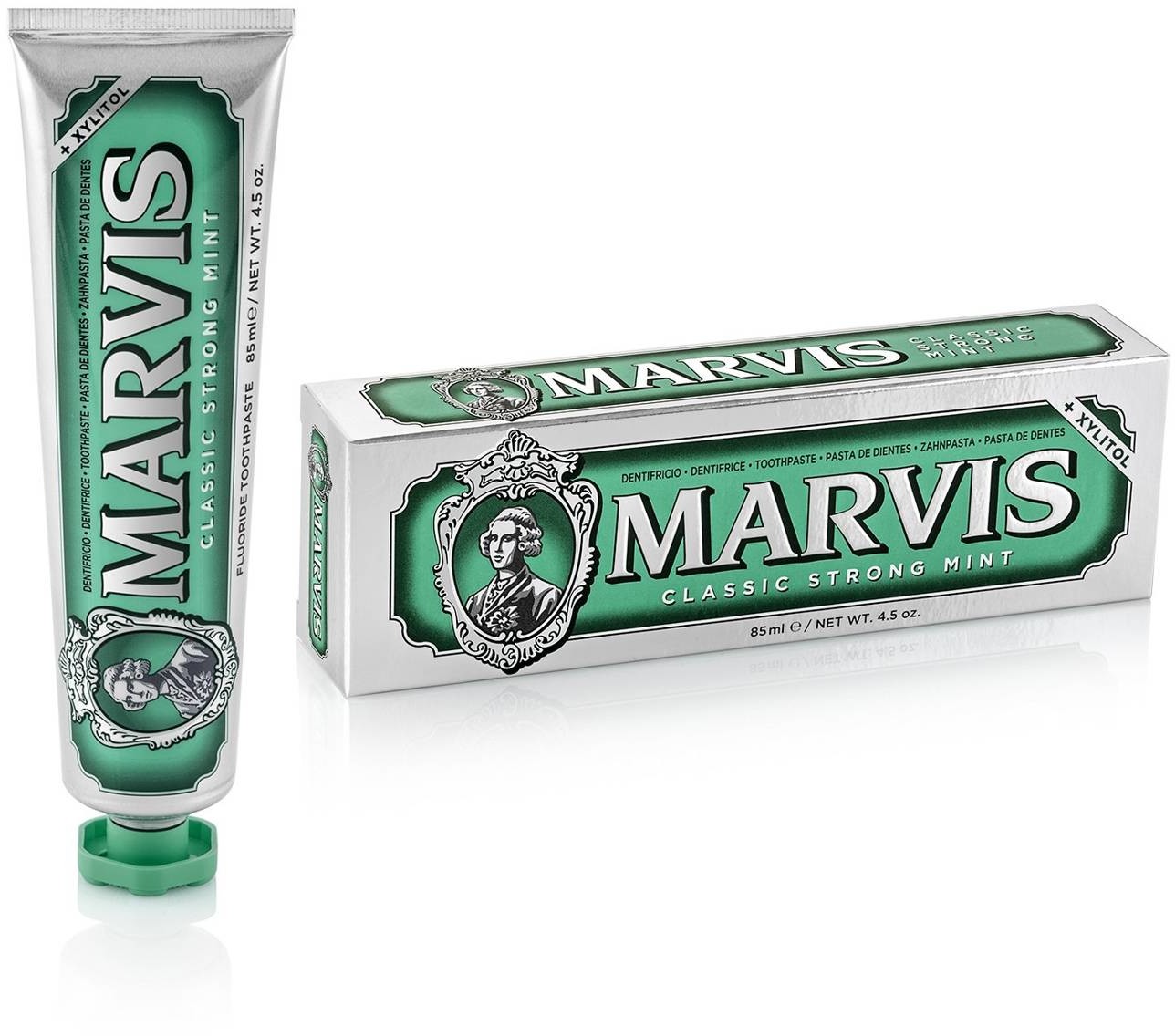 Marvis Fluoride Toothpaste Classic Strong Mint 85ml 91880-uniw