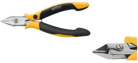 Wiha Szczypce boczne Wiha 26822 115 mm DIN ISO 9654 64 HRC stal węglowa Professional ESD Z 41 4 04