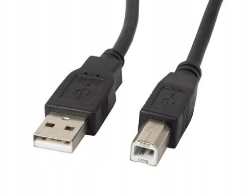 kabel Usb 2.0 1,8 m Usb A Usb B Czarny