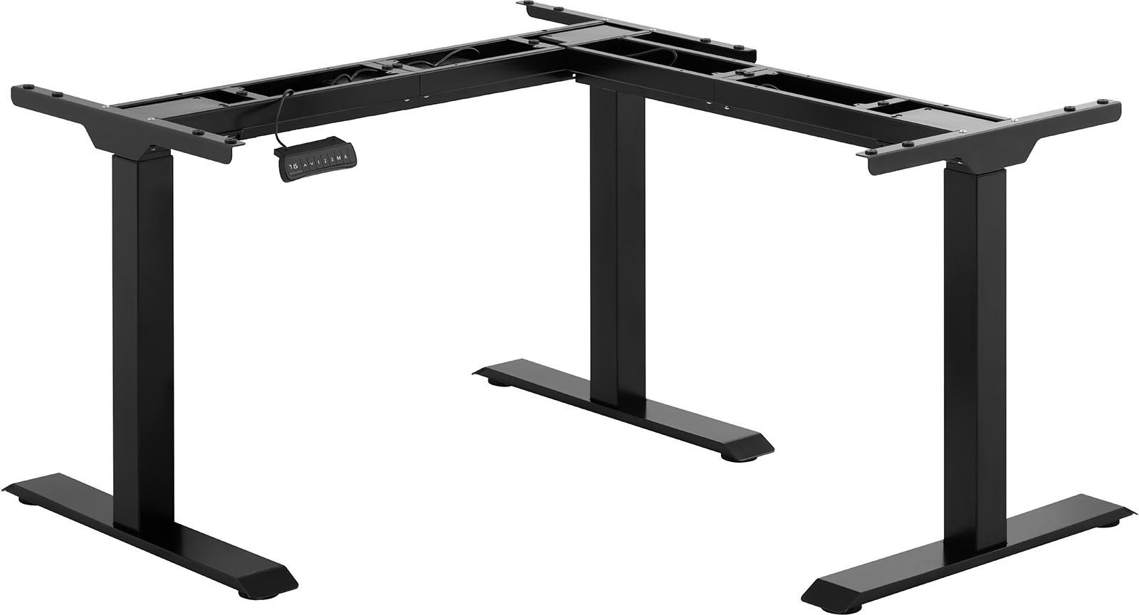 Fromm & Starck Stelaż biurka elektrycznego narożnego wysokość 69-118 cm szerokość z prawej 110-190 cm lewej 90-150 cm kąt 90° 150 kg STAR_ATFE_13