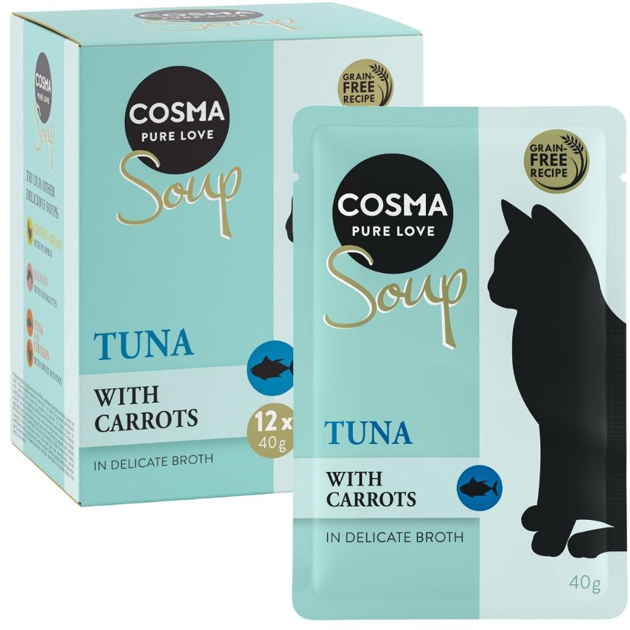 Cosma Soup, 12 x 40 g Pakiet mieszany