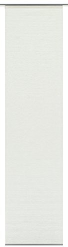 Gardinia dekoracja zasłon wraz z aluminium dolny profil, na dole skracany, biały, 60x245 cm 30215
