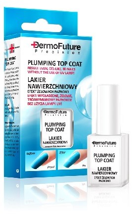 DERMOFUTURE Lakier Nawierzchniowy Efekt Żelowych P TENEX