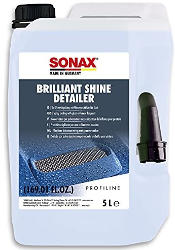 Sonax PROFILINE BrilliantShine Detailer (5 litrów) środek konserwujący i wzmacniacz połysku do najszybszego wykończenia lakieru | nr art. 02875000 02875000