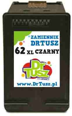 DrTusz Tusz Zamiennik 62 XL do HP C2P05AE) Czarny)