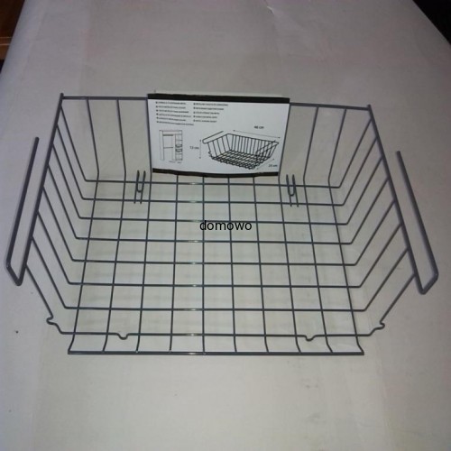 KOSZYK PÓŁKA REGALIK PODWIESZANYszary 46x25x12 cm