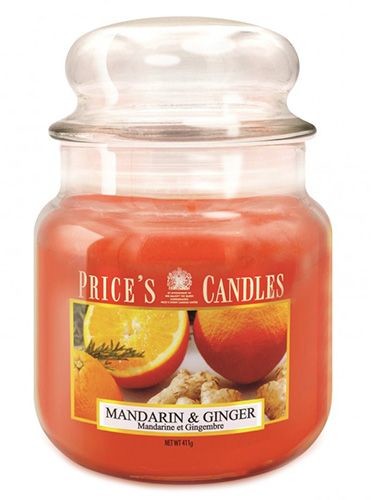 Price's Candles Prices Candles ŚREDNIA ŚWIECA SŁOIK CYTRUS | MANDARYNKA I IMBIR ŚREDNIA ŚWIECA SŁOIK CYTRUS | MANDARYNKA I IMBIR